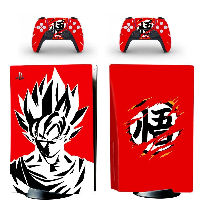 PlayWrap Kit protezione vinile skin Dragon Ball Goku PS5 Disk