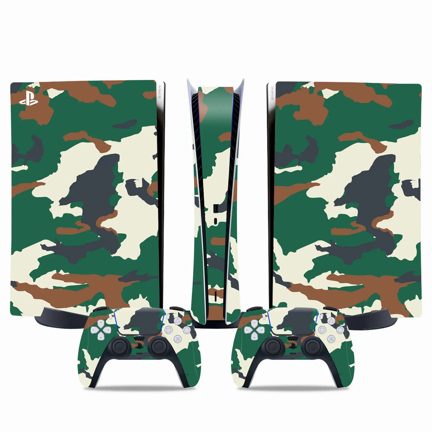 PlayWrap Kit Protezione Skin Collection Style Bape Camo Militari PS5 Digital