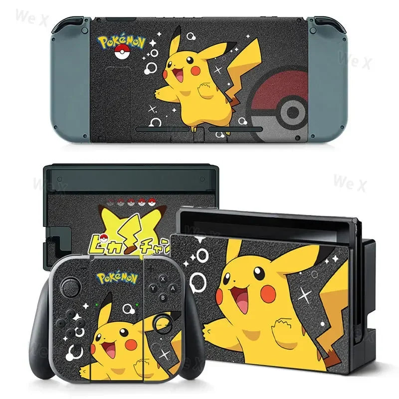PlayWrap Kit Protezione Skin Collezione Pokemon Nintendo Switch