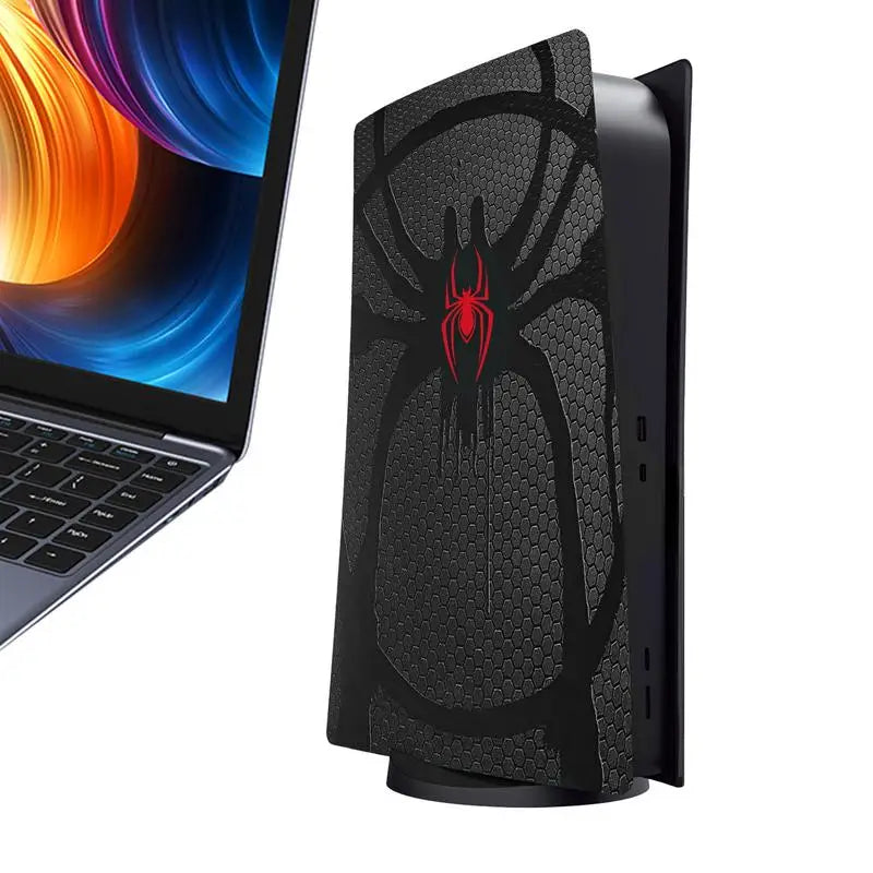 Limited Edition cover Laterali Spider Design PS5 Disc/ Digital Editon completo di Tutorial Montaggio