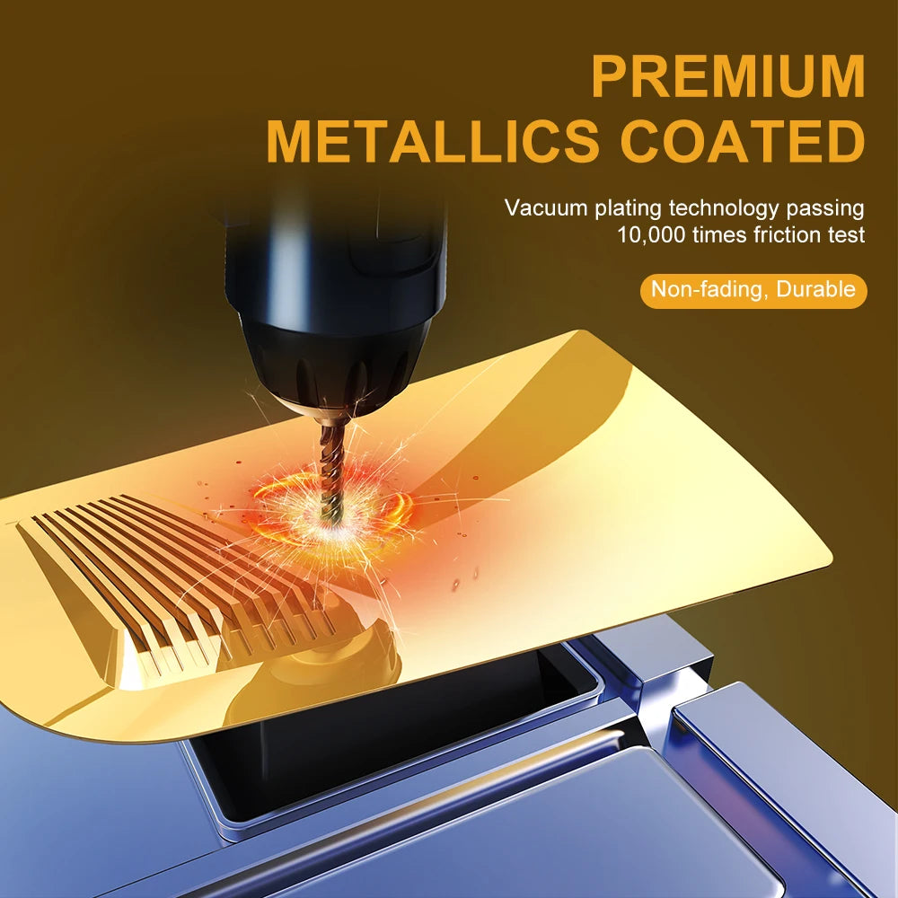 Faceplate Metallica per PS5 Disc – Cover IceTech™ con Raffreddamento e Protezione in ABS