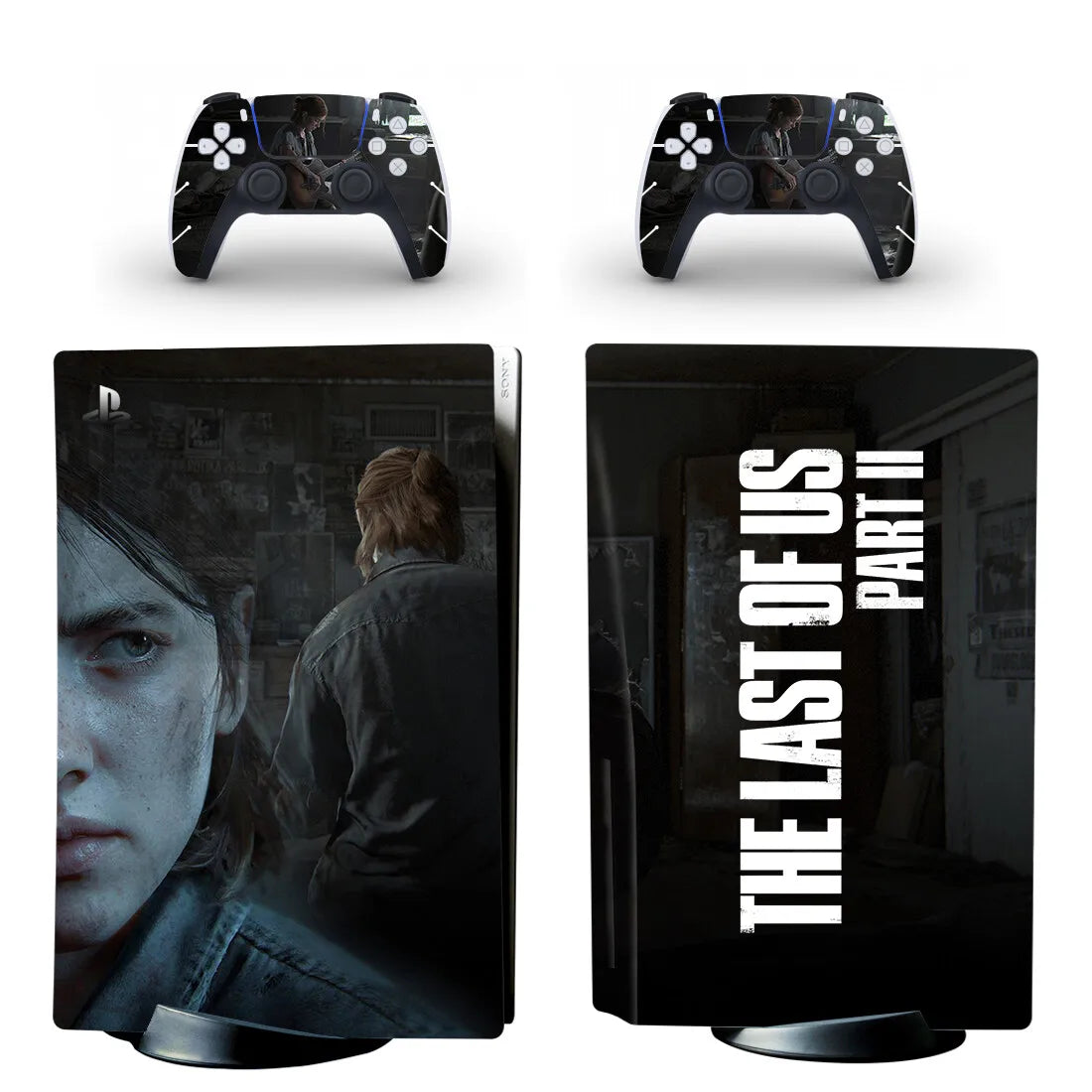 PlayWrap Kit protezione skinThe Last of Us Ellie Joel PS5 Disc
