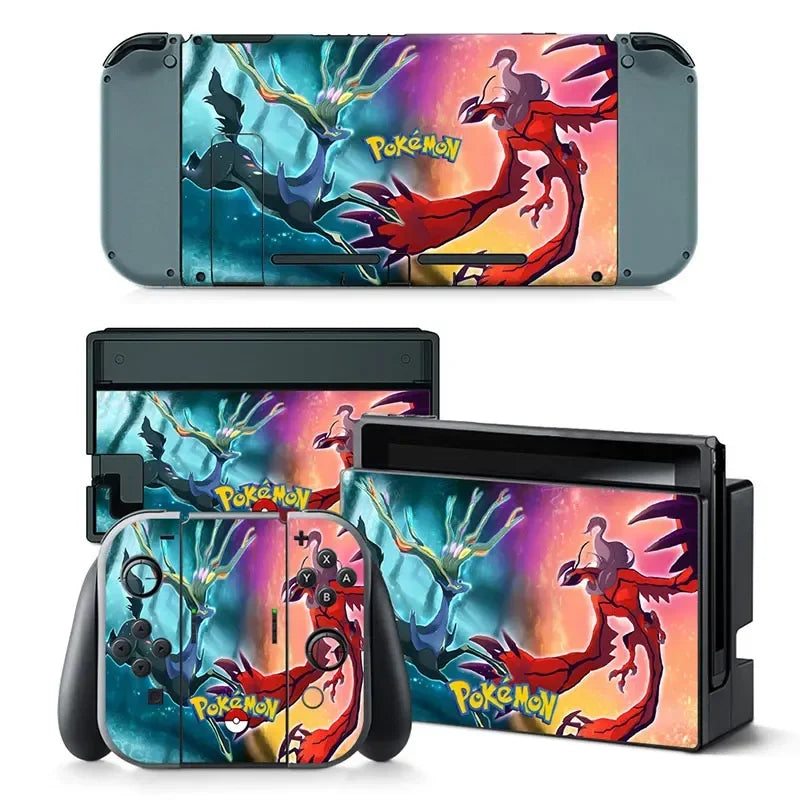 PlayWrap Kit Protezione Skin Collezione Pokemon Nintendo Switch