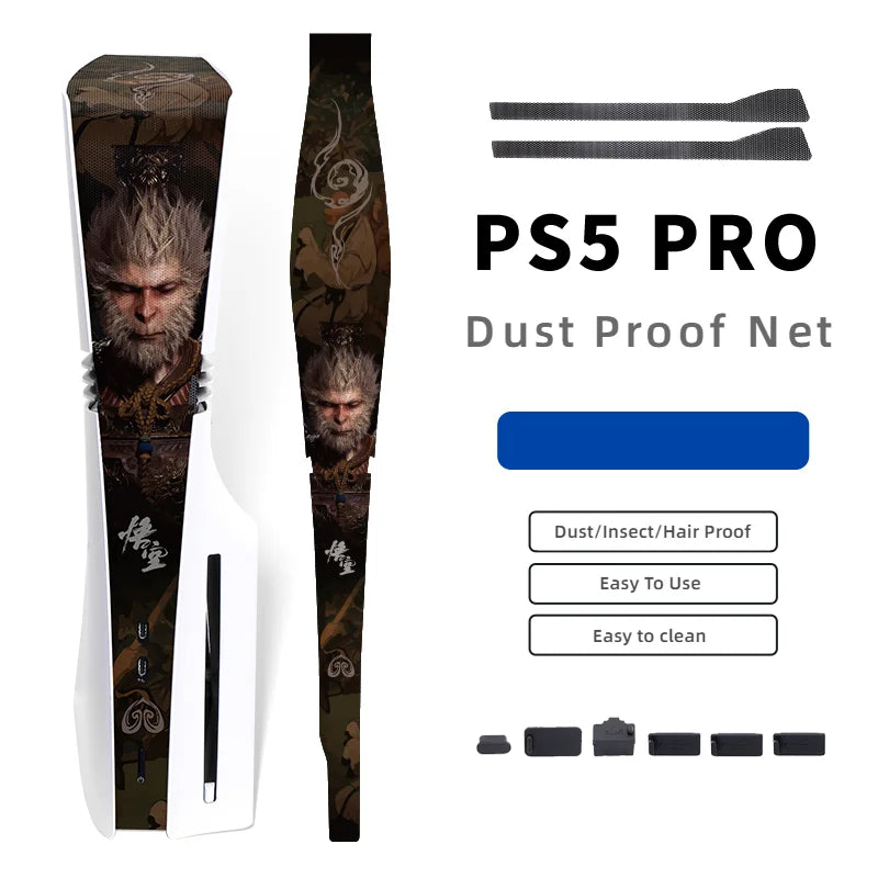 Protezione Anti-Polvere per PS5/PS5 Slim – Rete di Sicurezza Completa