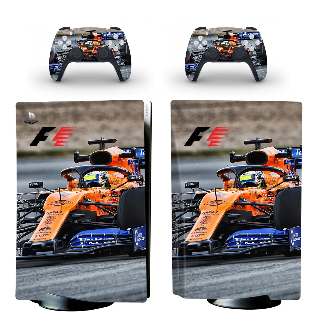 PlayWrap Kit Protezione Skin Formula 1 F1 PS5 Disc