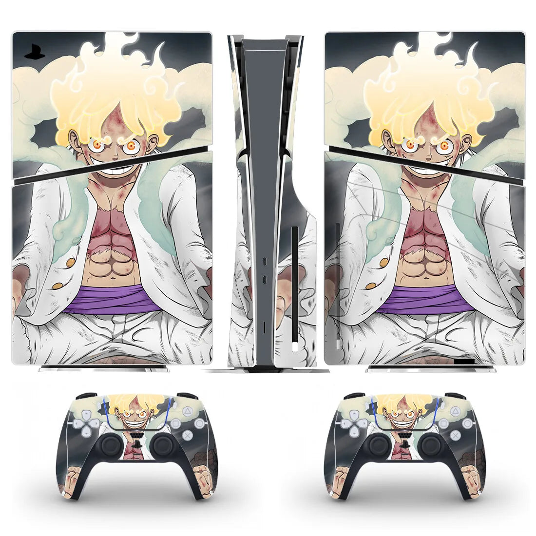 PlayWrap Kit Custom Skin protettivo Luffy  PS5 Slim Disc