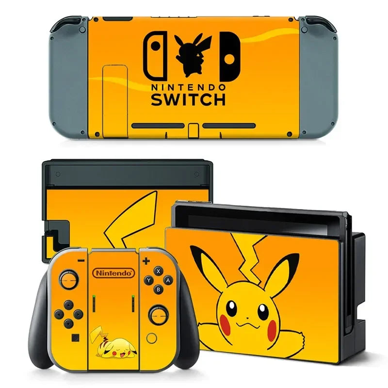 PlayWrap Kit Protezione Skin Collezione Pokemon Nintendo Switch