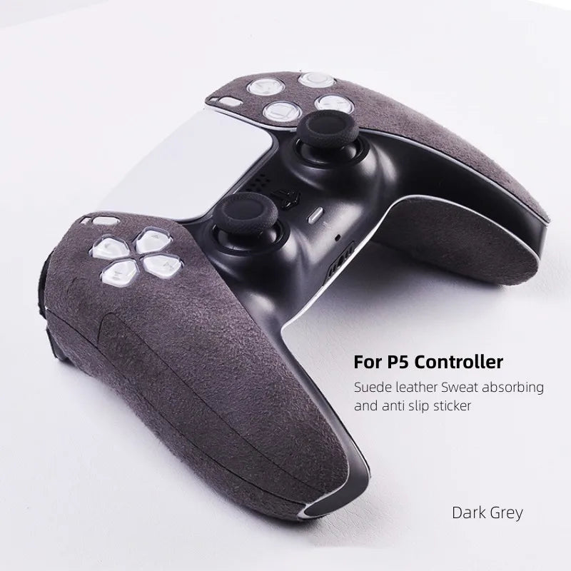 Leather Sweat  controller PS5 Dual sens  & Edge Gamepad Antiscivolo