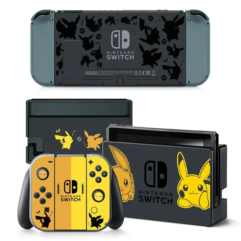 PlayWrap Kit Protezione Skin Collezione Pokemon Nintendo Switch