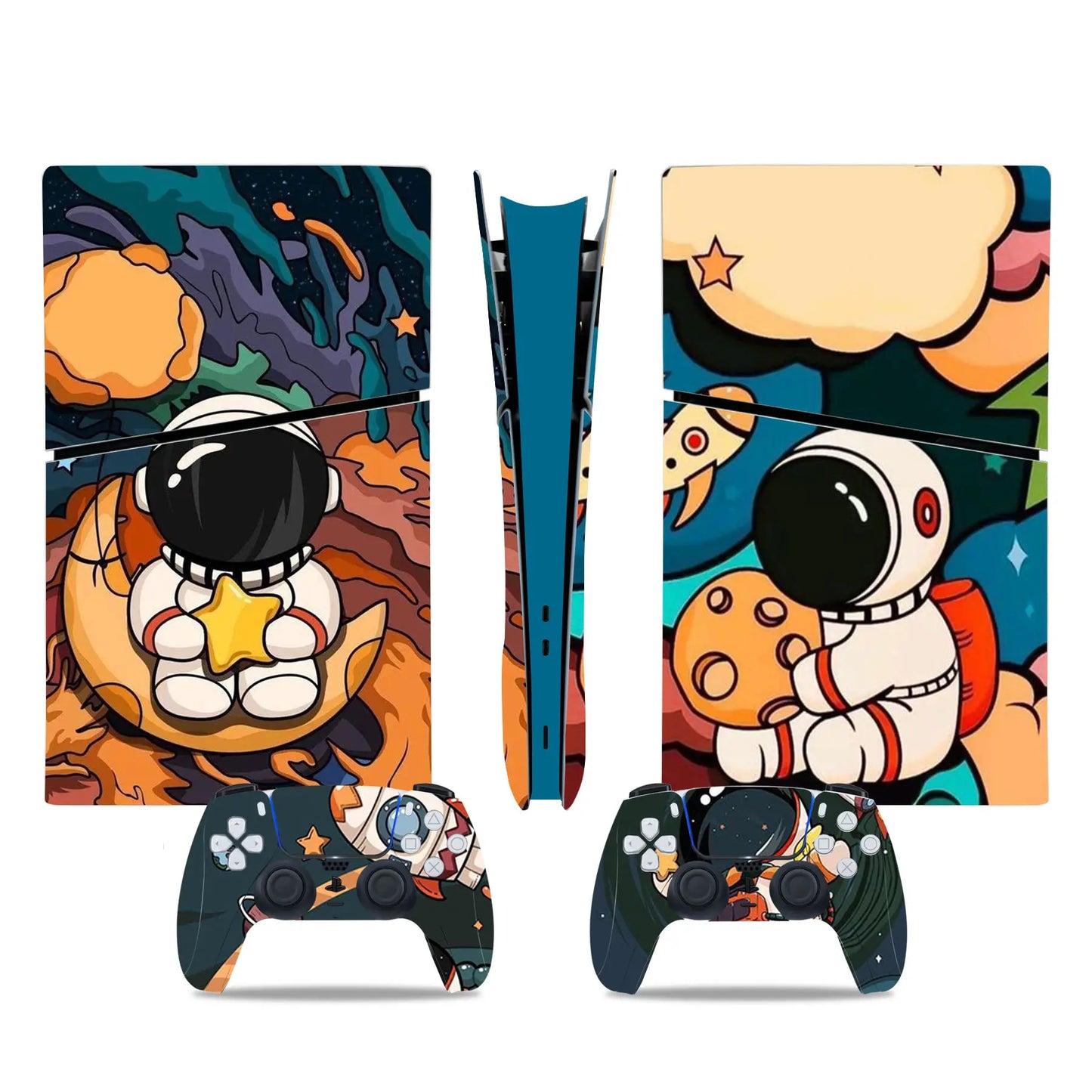 PlayWrap Kit Protezione Skin space games  PS5 Slim Digital Edition