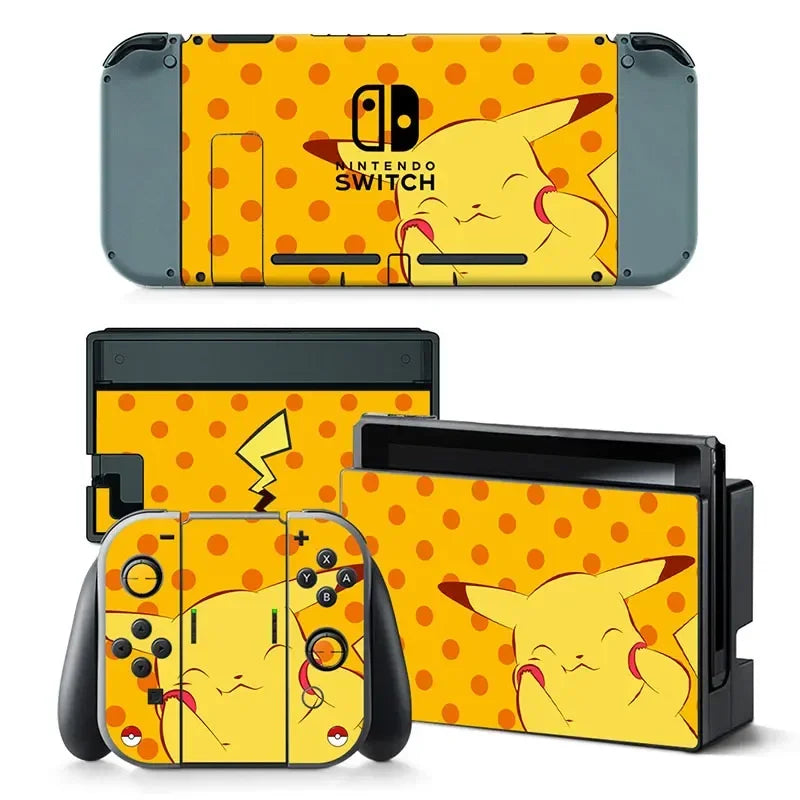 PlayWrap Kit Protezione Skin Collezione Pokemon Nintendo Switch