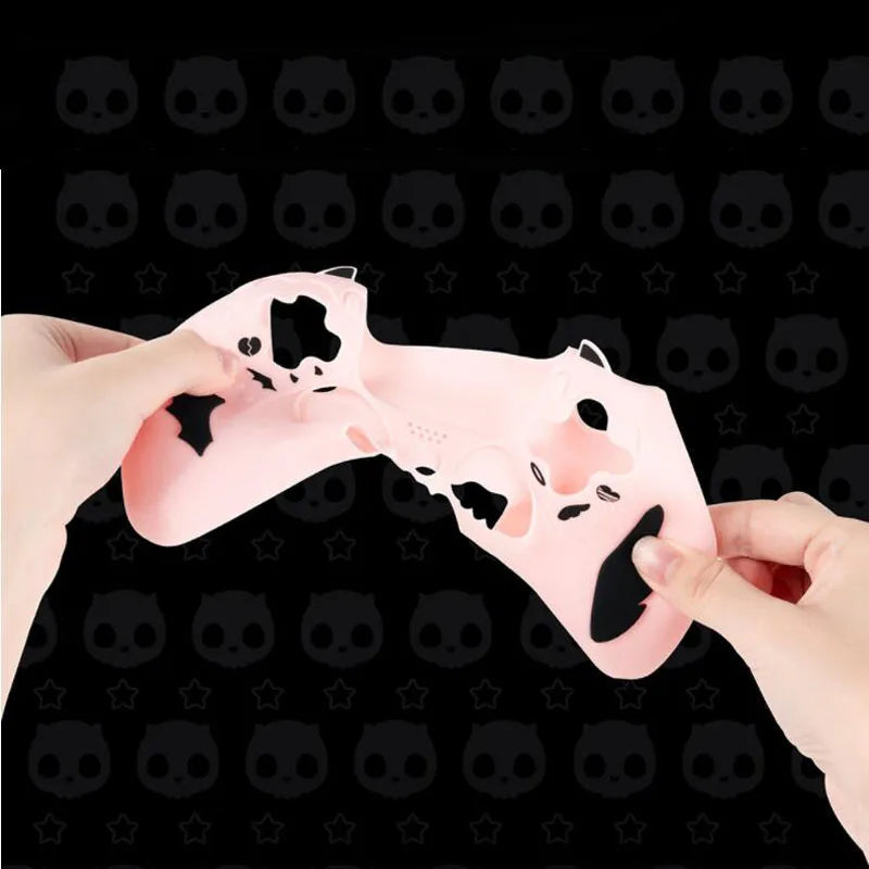 Custodia in Silicone “Sweet Skull” per Controller PS5 – Stile Unico & Protezione Totale