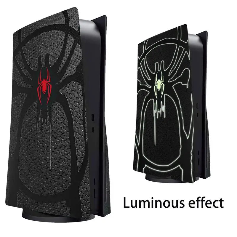 Limited Edition cover Laterali Spider Design PS5 Disc/ Digital Editon completo di Tutorial Montaggio