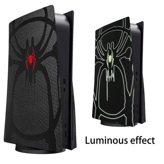 Limited Edition cover Laterali Spider Design PS5 Disc/ Digital Editon completo di Tutorial Montaggio