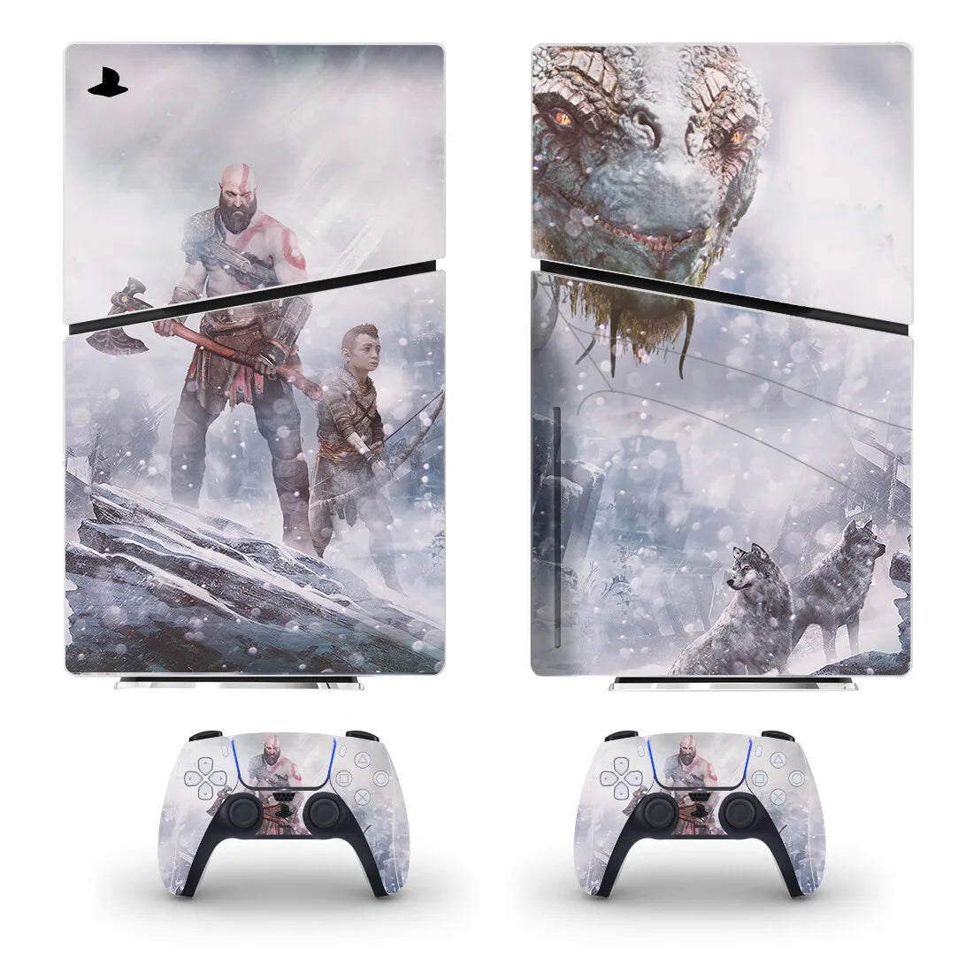 PlayWrap Kit protezione vinile God of War  PS5 Slim Disc