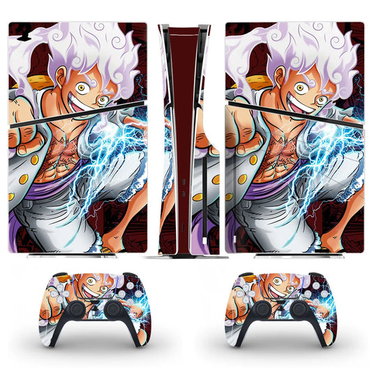 PlayWrap Kit Custom Skin protettivo Luffy  PS5 Slim Disc