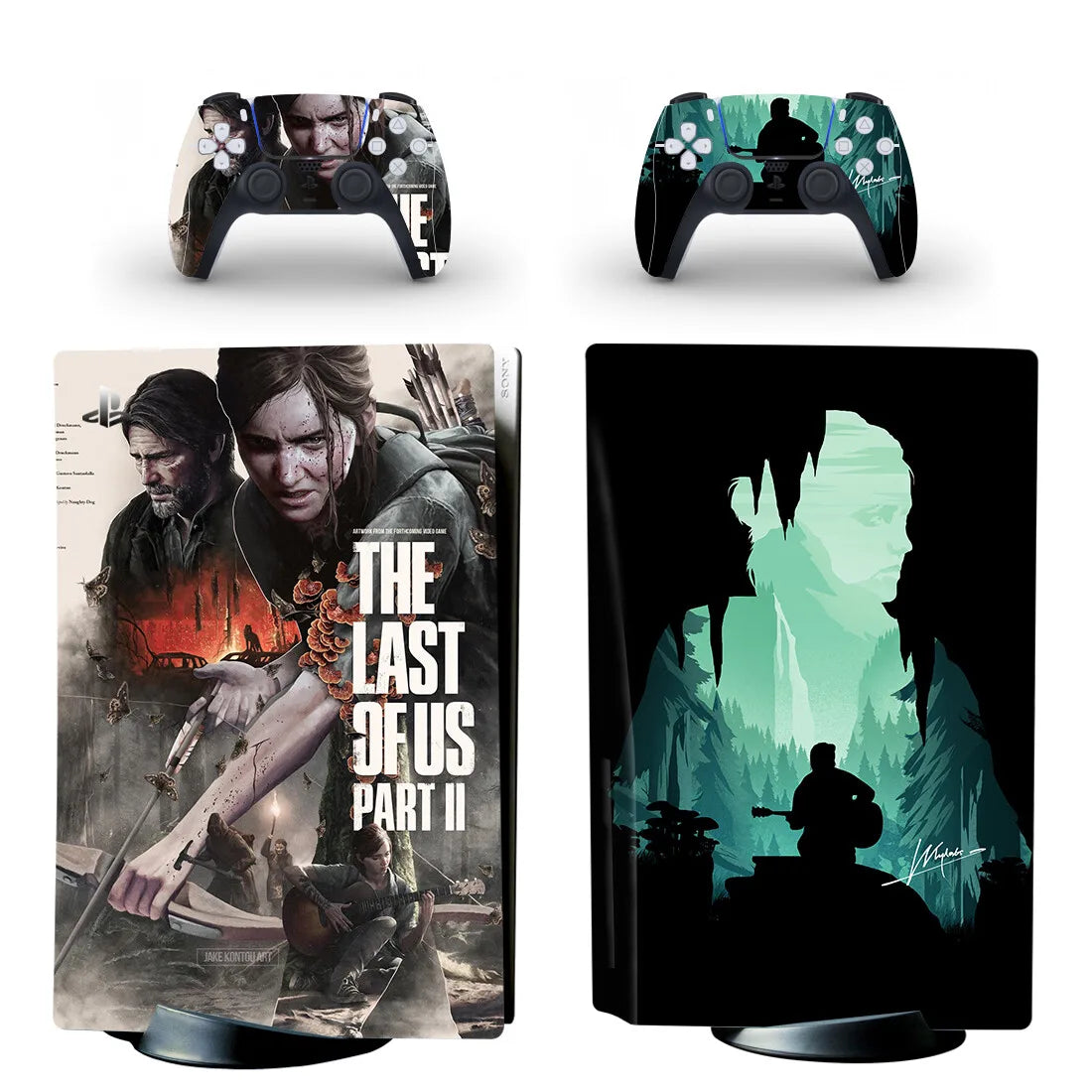 PlayWrap Kit protezione skinThe Last of Us Ellie Joel PS5 Disc