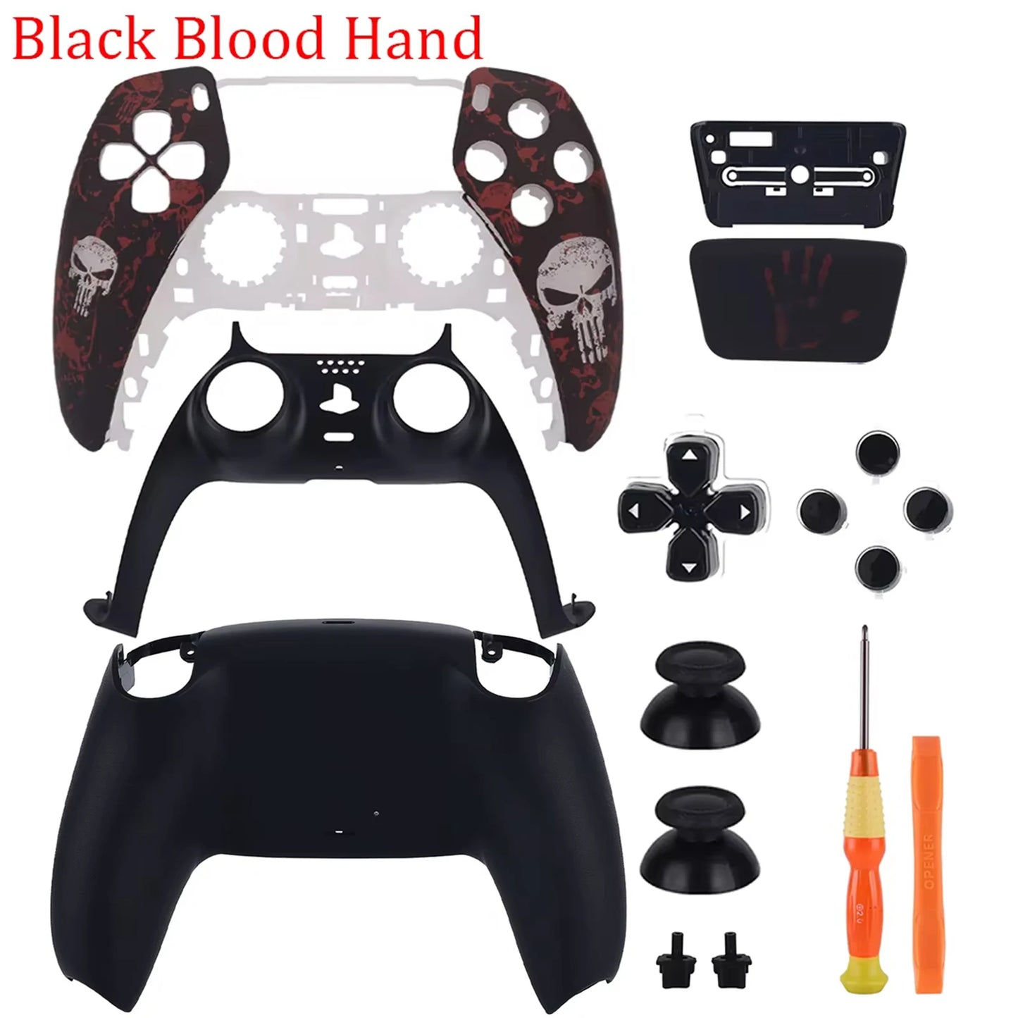 Cover Limitata PS5 Controller – Full Shell + Touchpad + Tutorial (BDM-010/050)