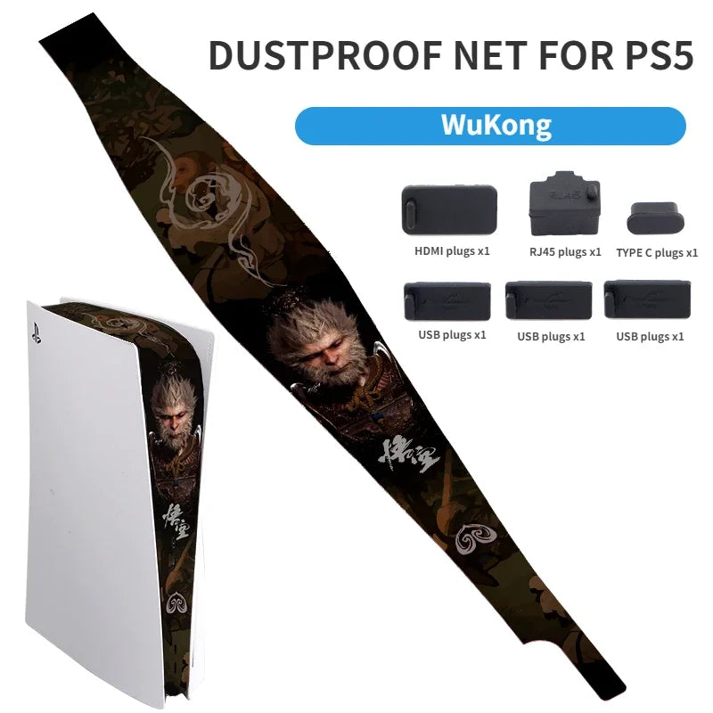 Protezione Anti-Polvere per PS5/PS5 Slim – Rete di Sicurezza Completa