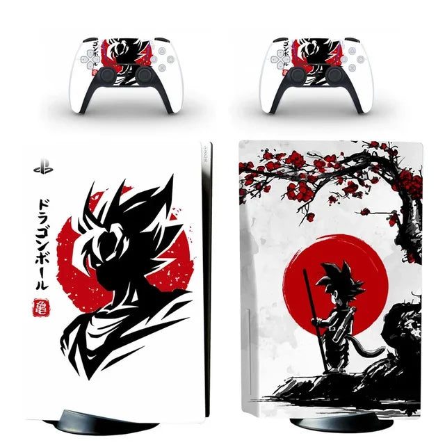 PlayWrap Kit protezione vinile skin Dragon Ball Goku PS5 Disk