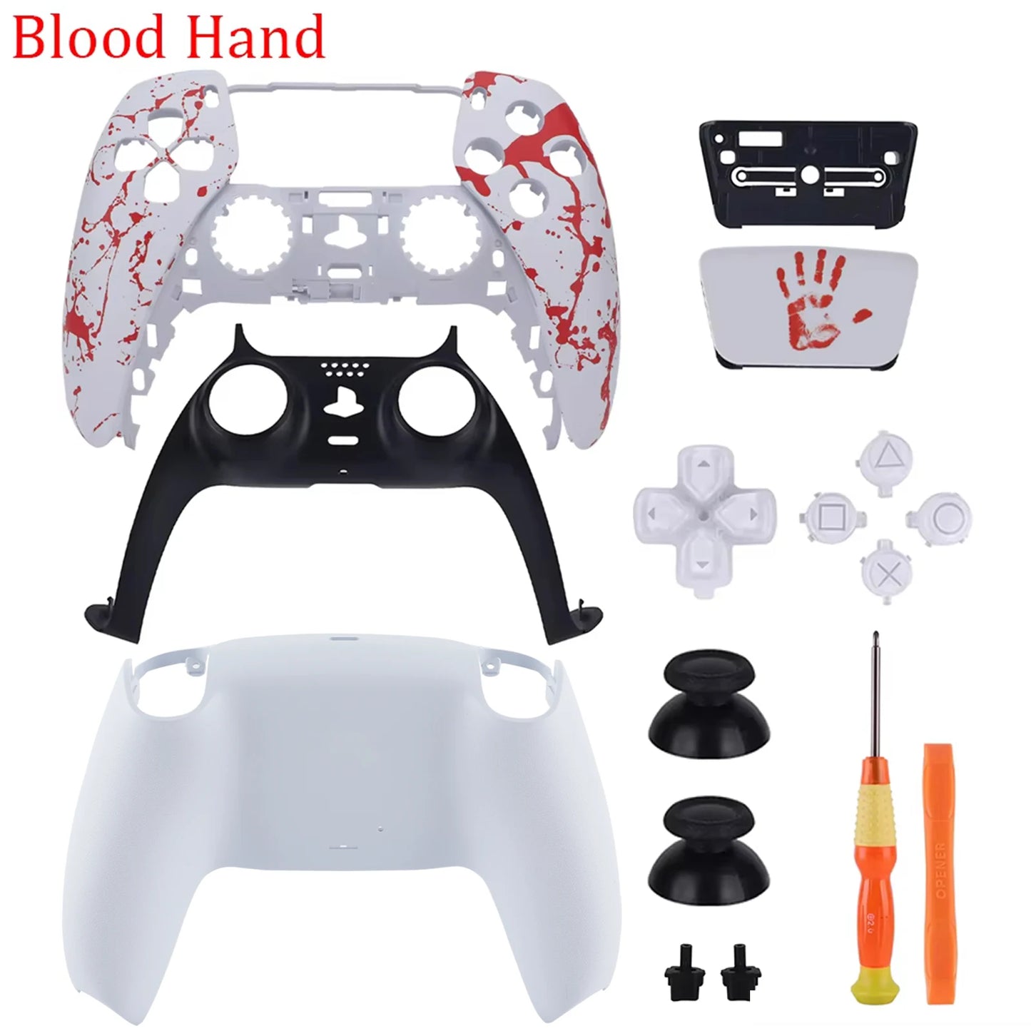 Cover Limitata PS5 Controller – Full Shell + Touchpad + Tutorial (BDM-010/050)