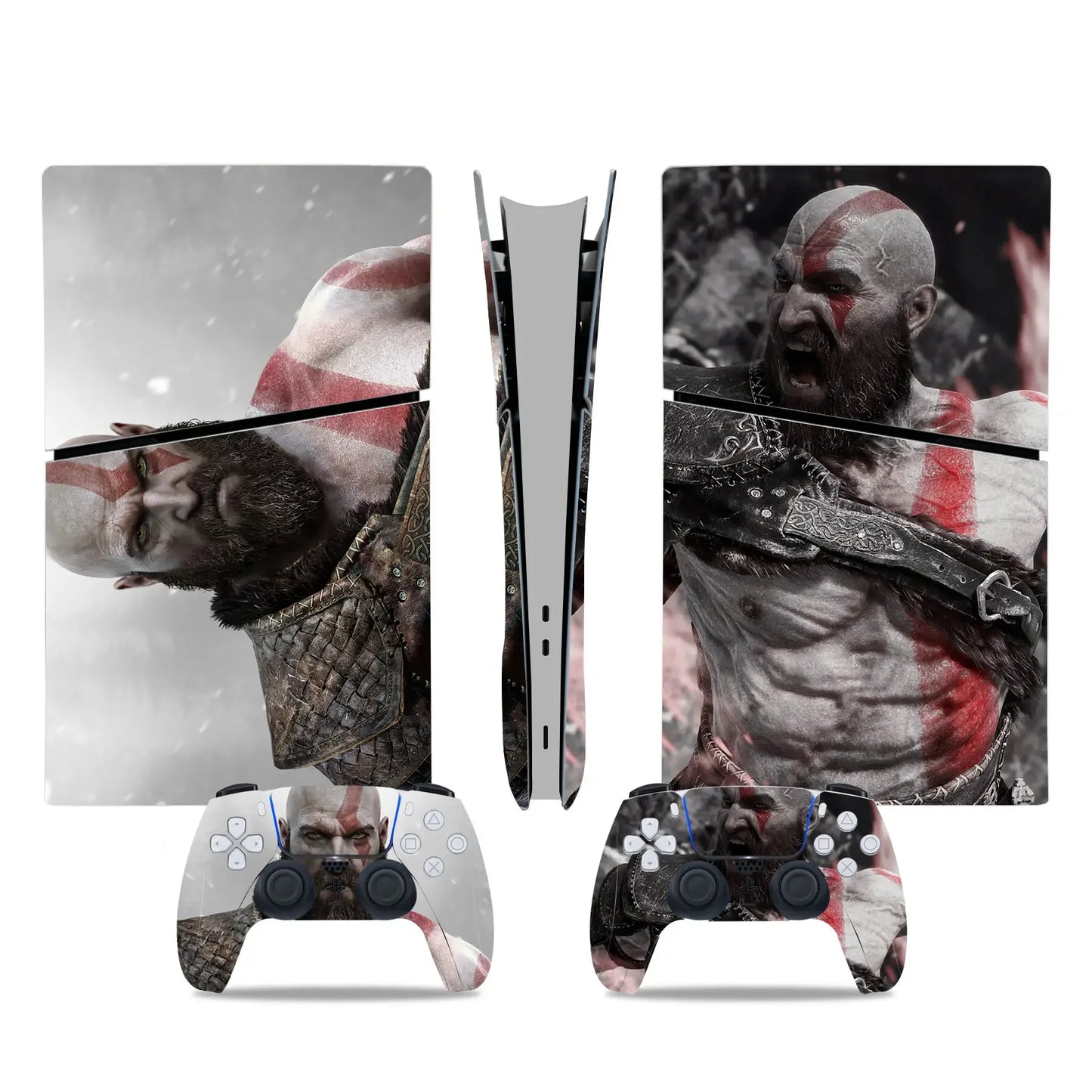PlayWrap Kit Protezione Skin God of War PS5 Slim Digital