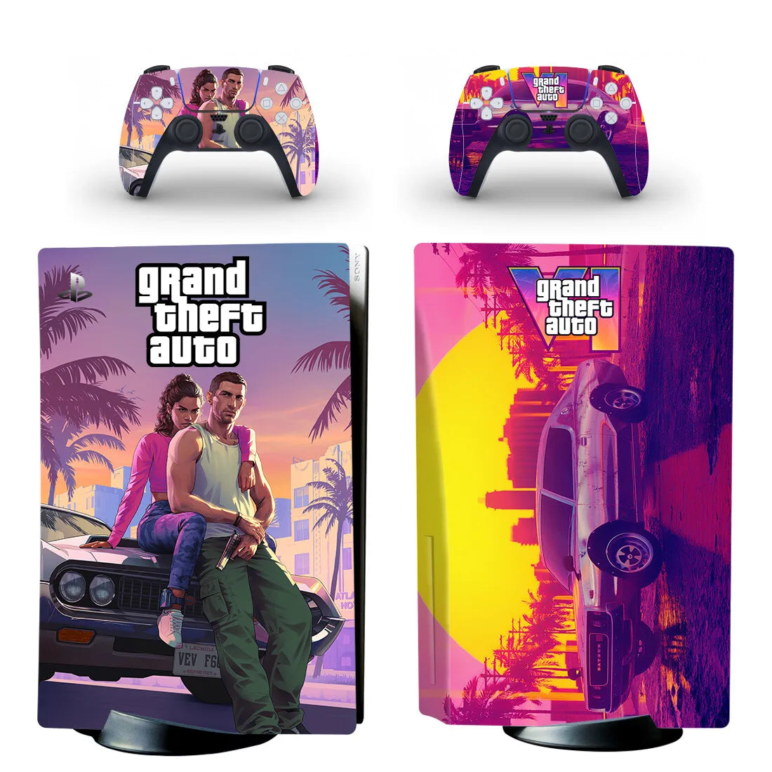 PlayWrap Kit protezione vinile skin  GTA PS5 Disc