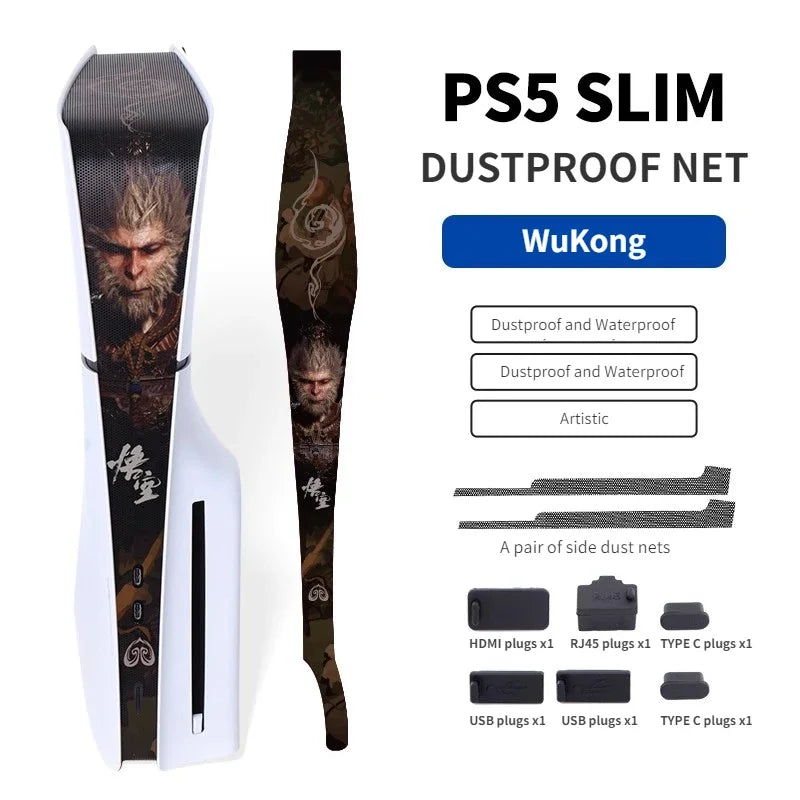Protezione Anti-Polvere per PS5/PS5 Slim – Rete di Sicurezza Completa