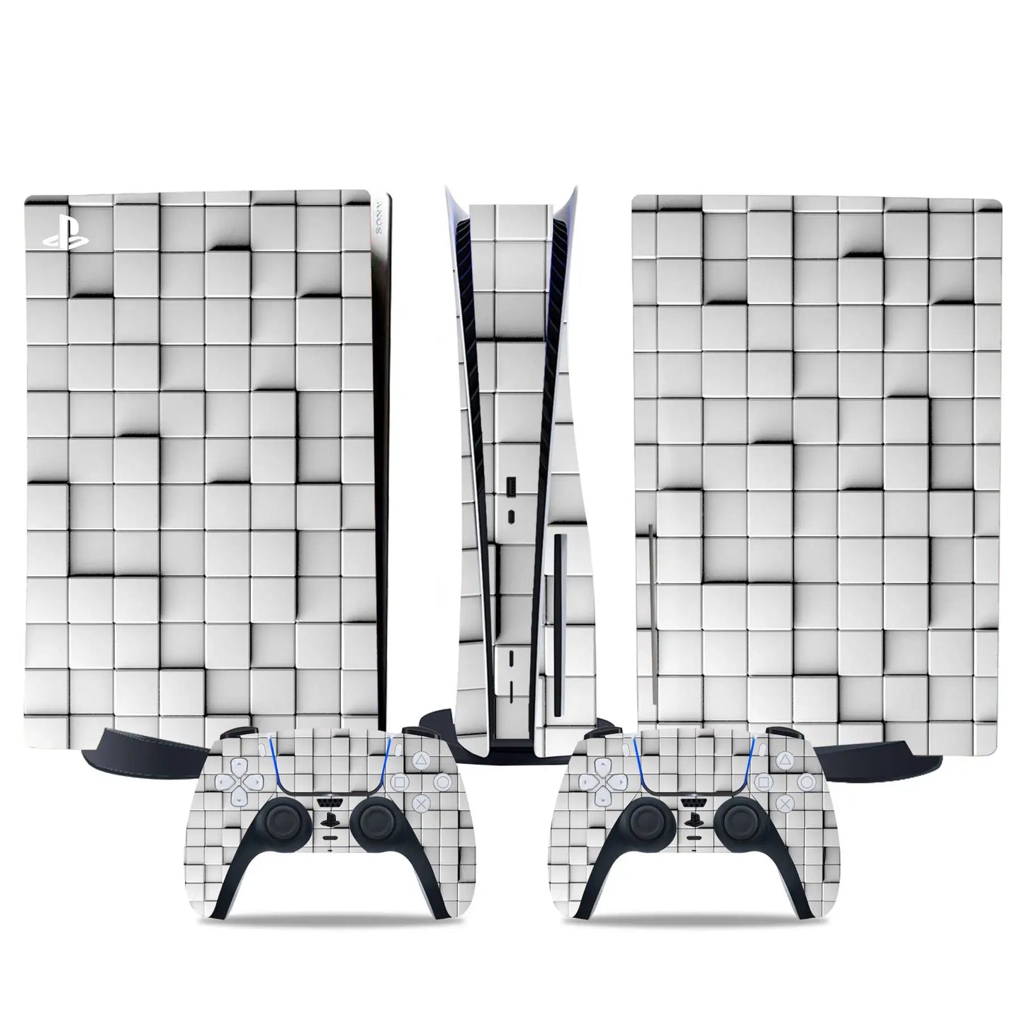 PlayWrap Kit Protezione Skin Galaxy RGB Carbon PS5 Disk