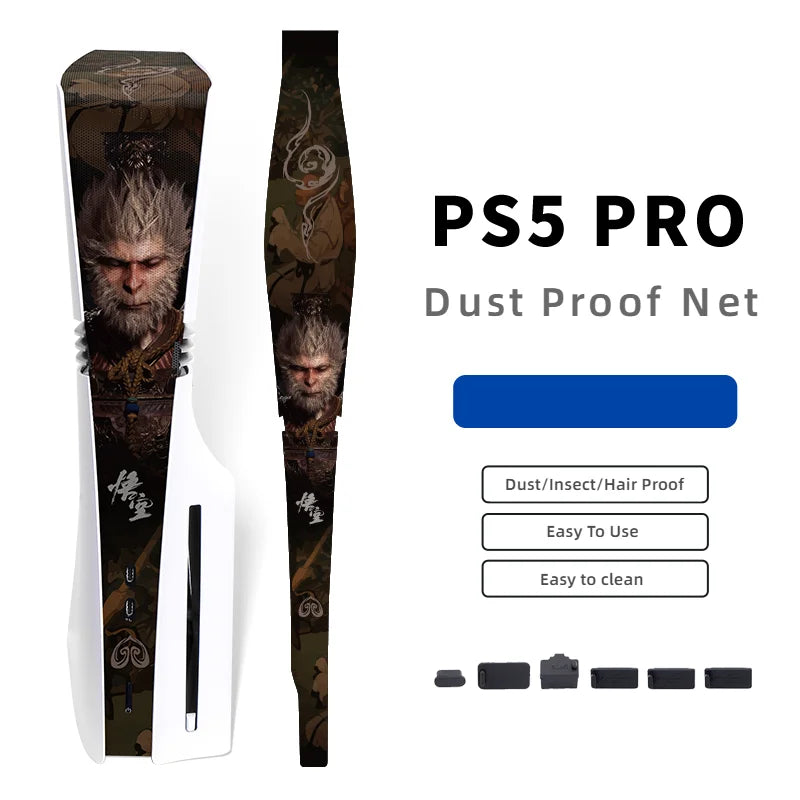 Protezione Anti-Polvere per PS5/PS5 Slim – Rete di Sicurezza Completa