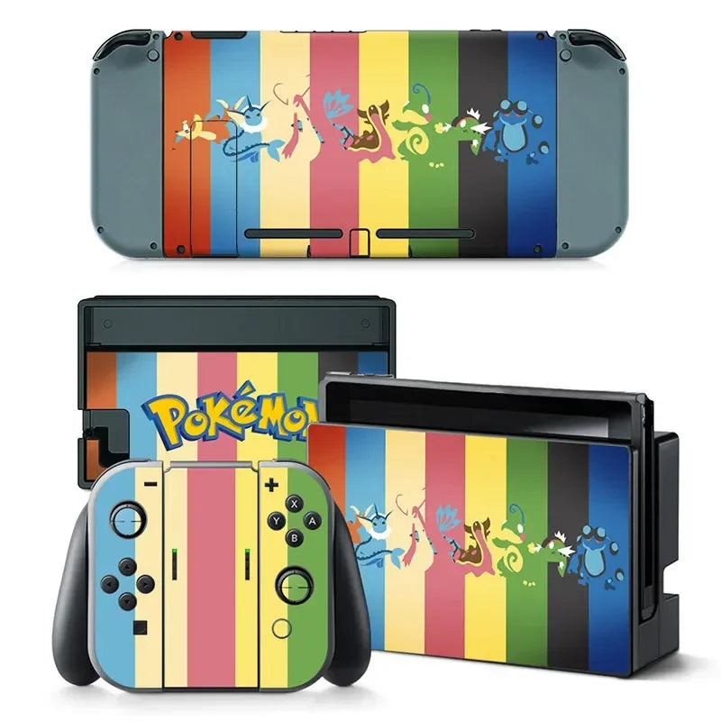 PlayWrap Kit Protezione Skin Collezione Pokemon Nintendo Switch