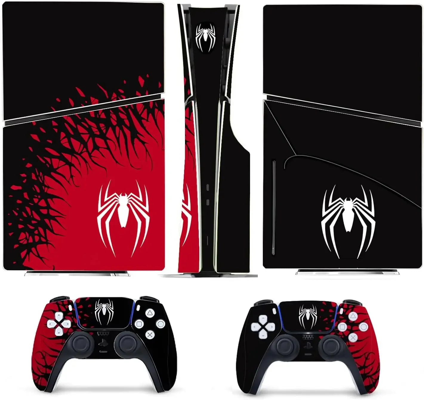 PlayWrap Kit protezione  skin Spider PS5 Disc Edition & Slim  Controller Stickers Accessories